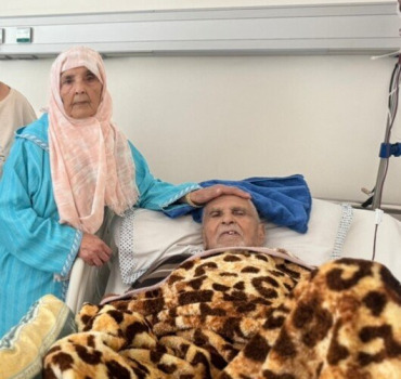 Mon grand-père HAJJOUB et ma grand-mère, Fatima
