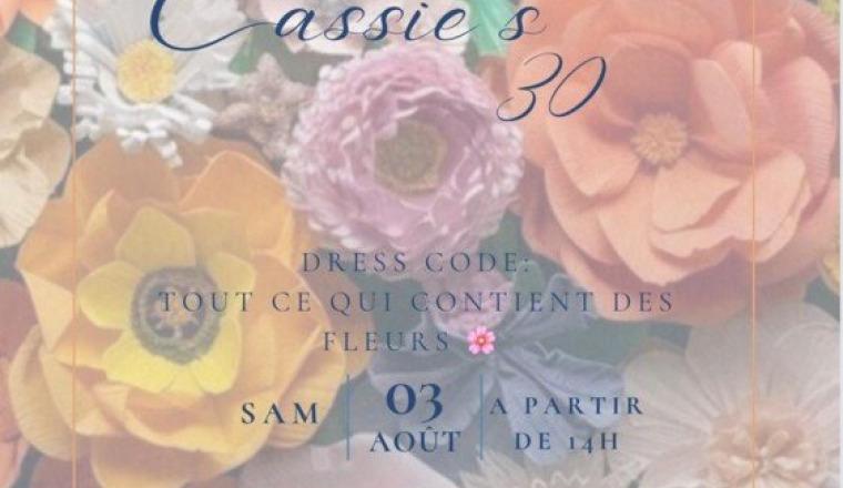 Cassie’s 30 🥳