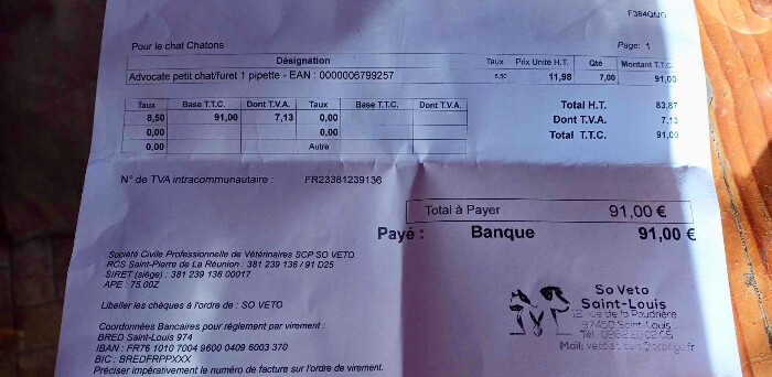 Image justificative de la cagnotte