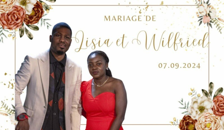 Mariage de Lisia et Wilfried 🥰❤️🥰