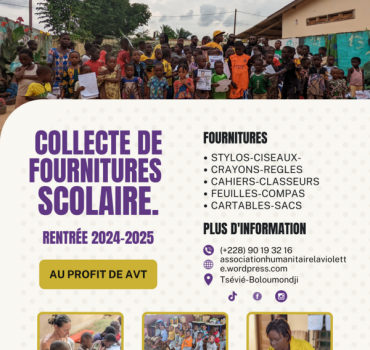 Collecte 2 fourniture  pour rentree scolaire2024