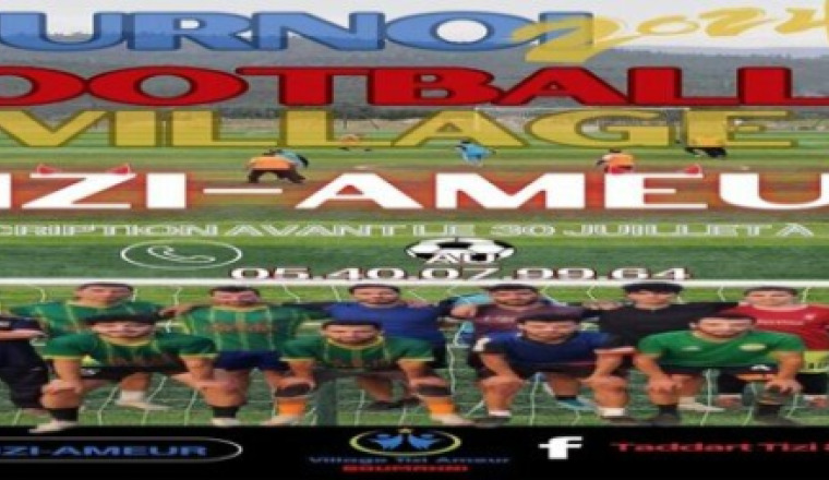 Tournoi Inter-quartier village Tizi-Ameur