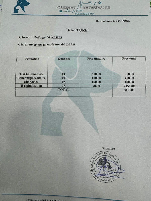 Image justificative de la cagnotte