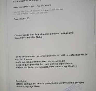 Sauvez une vie ! Aidez Camilia !