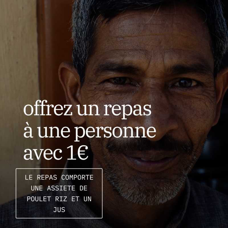 Distribution de repas
