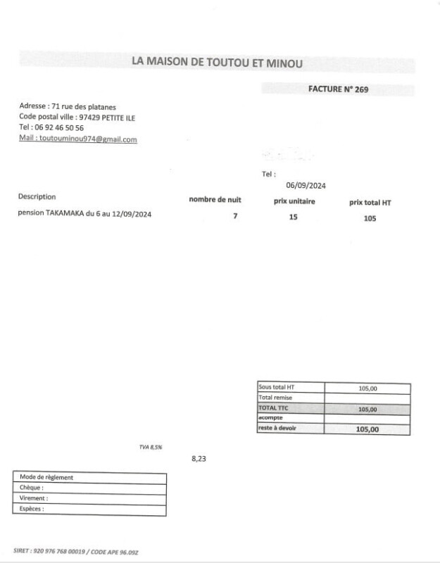 Image justificative de la cagnotte