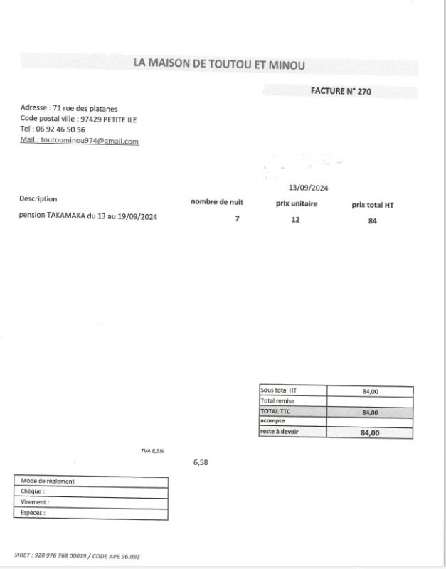 Image justificative de la cagnotte