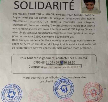 Prendre en charge les soins de Nassim YAHIATENE