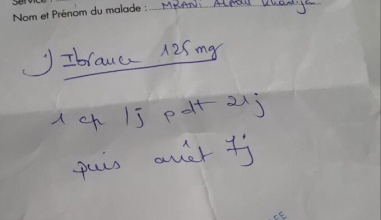 Aide pour frais de chimiothérapie pour ma Tante