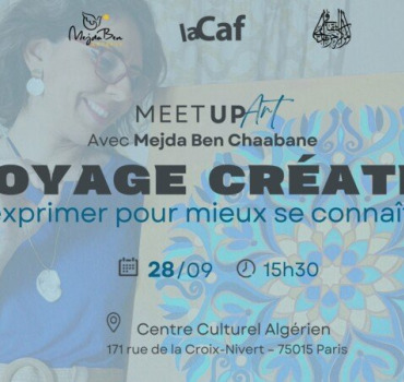 Meet UP' ART avec Mejda BEN
