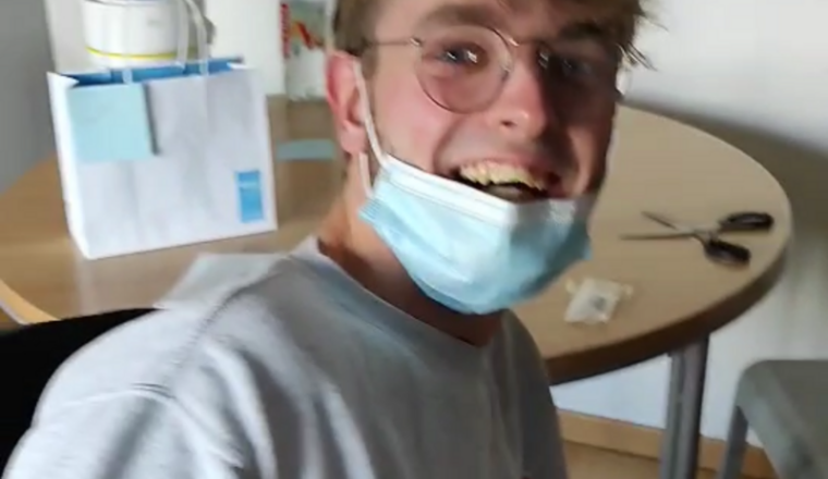 Départ de Romain