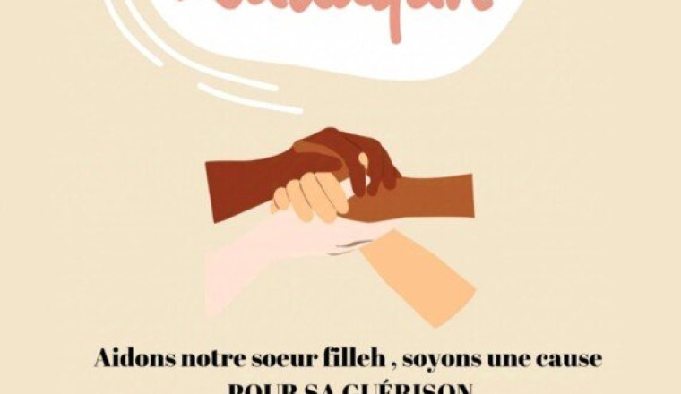 Aide pour soins médicaux pour une veuve