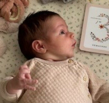 Bienvenue à la petite Charlie de Justine