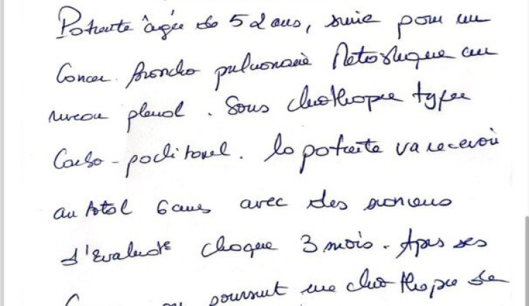 Frais de chimiothérapie