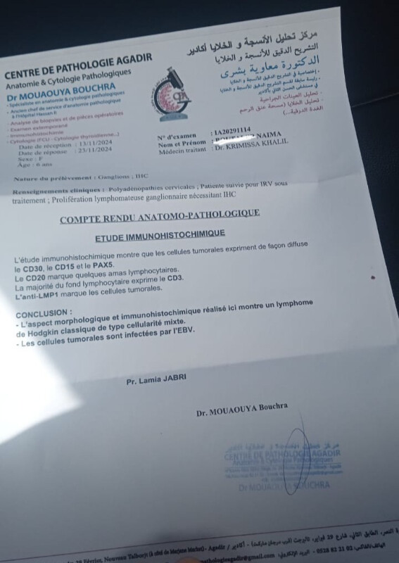 Image justificative de la cagnotte