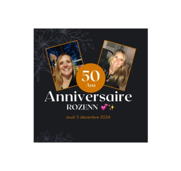 Anniversaire 50 ans Zanou