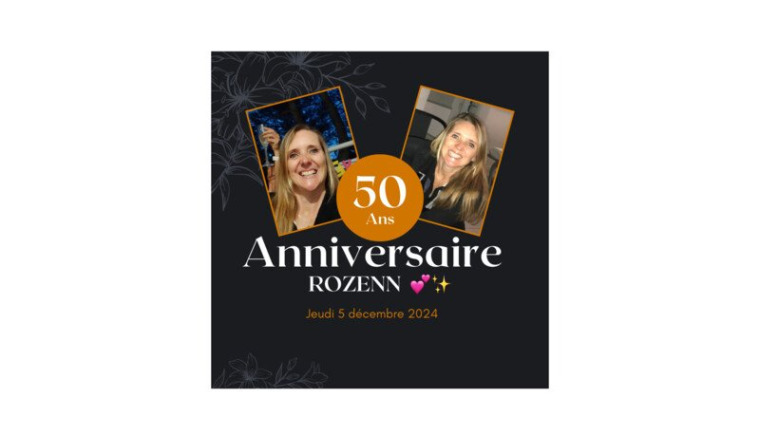 Anniversaire 50 ans Zanou
