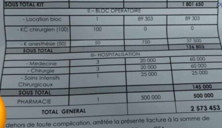 Cagnotte frais médicaux