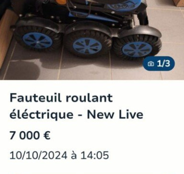 Fauteuil d'occasion pour Ludy