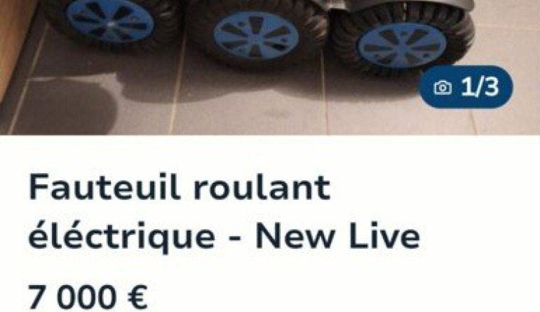 Fauteuil d'occasion pour Ludy