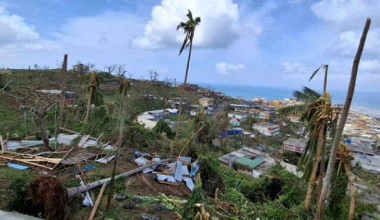 Solidarité pour Mayotte touchée par un cyclone