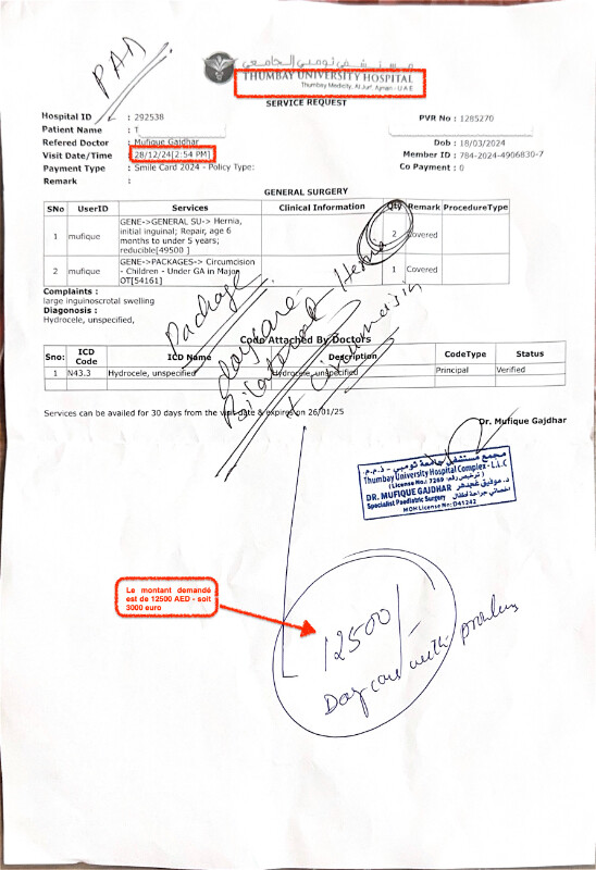 Image justificative de la cagnotte