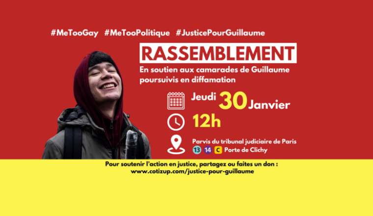 #MeTooGay Aidez nous à porter la voix de Guillaume