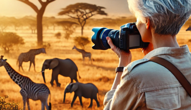 Pot de départ Joëlle : son rêve de safari photos !