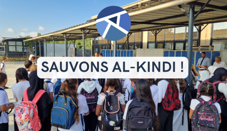 Sauvez le groupe scolaire Al-Kindi de la fermeture