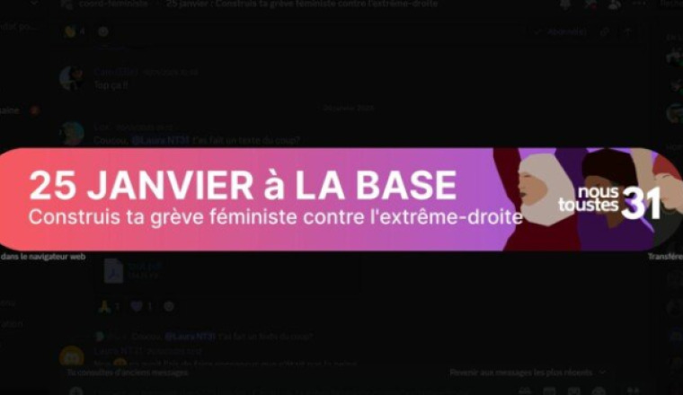 25 janvier - Construit ta grève féministe