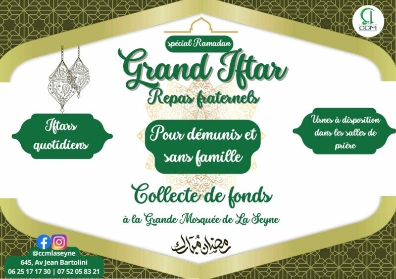 Repas fraternels pour les démunis et sans famille