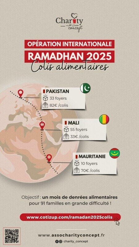 Ramadan 2025 - Colis alimentaires