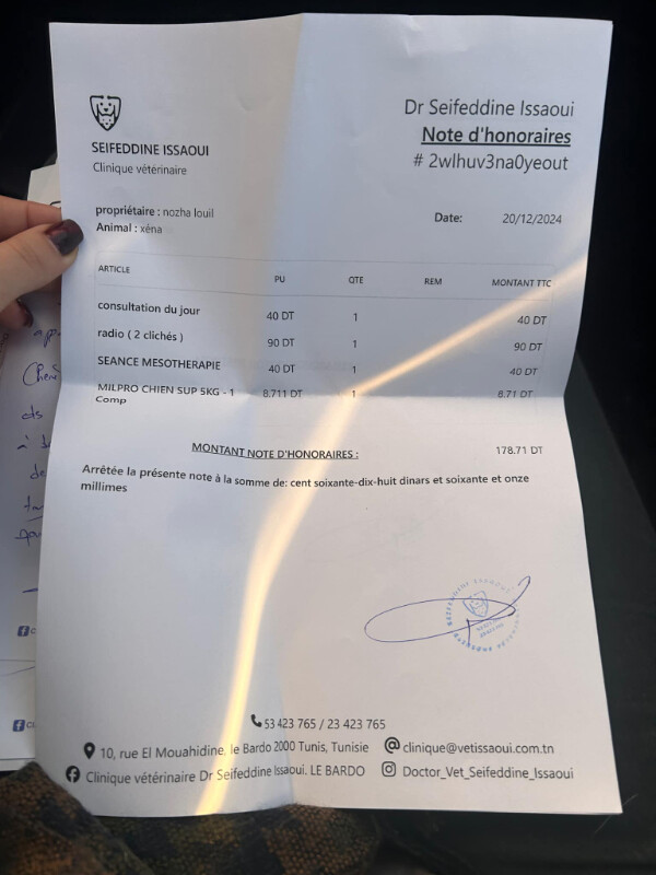 Image justificative de la cagnotte