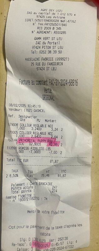 Image justificative de la cagnotte