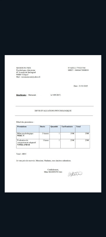 Image justificative de la cagnotte