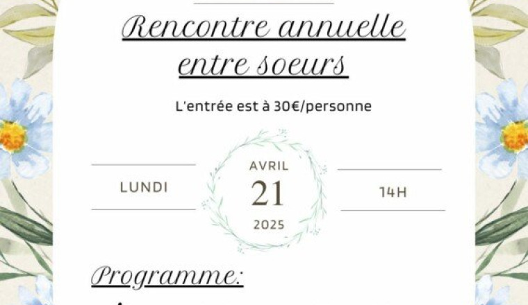 Rencontre entre sœurs