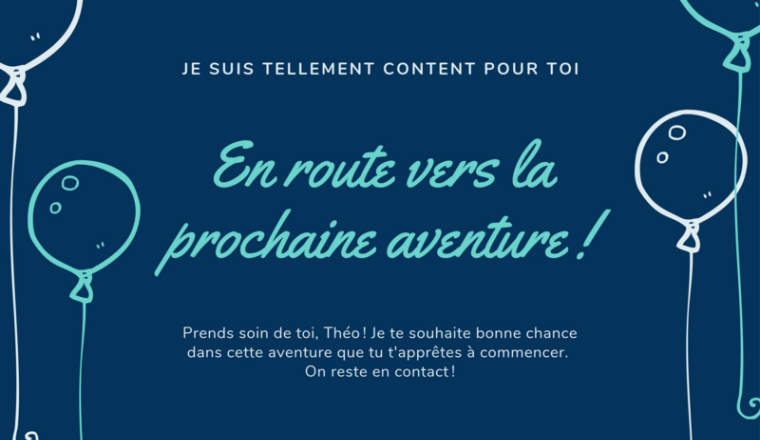 Une belle surprise pour le départ Cheick ✨