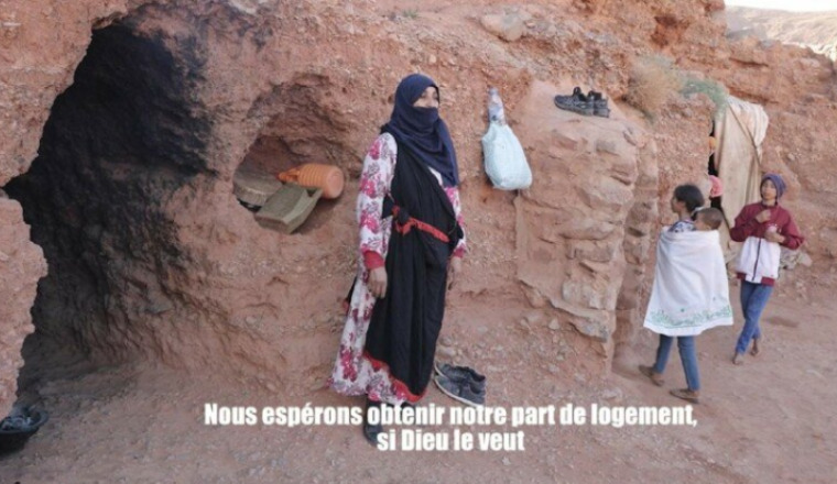 Solidarité Famille menacée d'expulsion des grottes