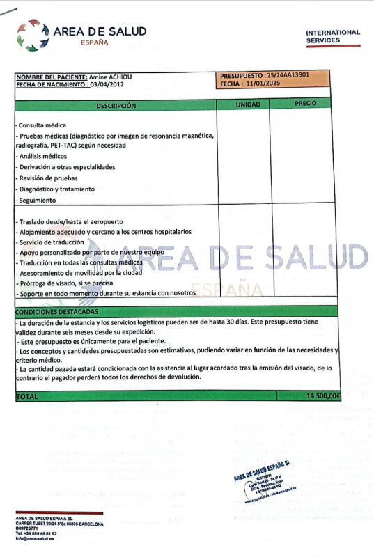 Image justificative de la cagnotte