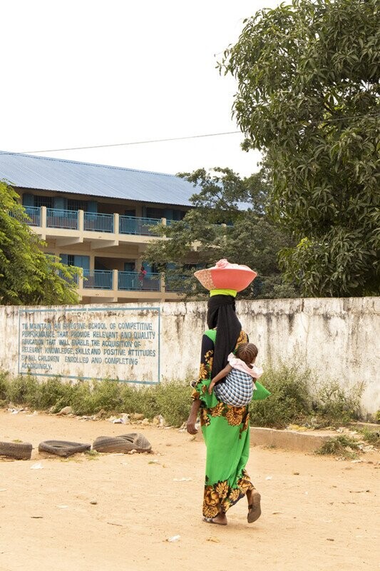 Un reportage en Gambie pour Laurette