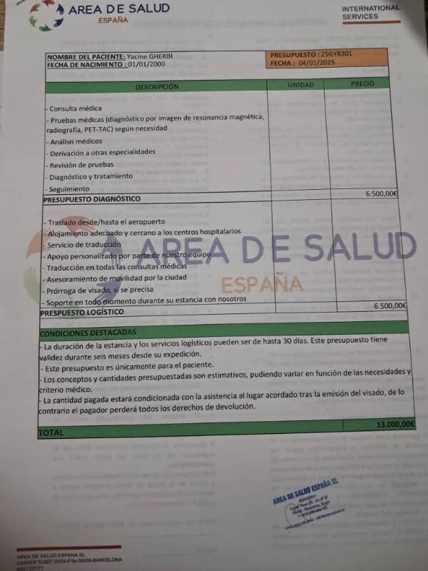 Image justificative de la cagnotte