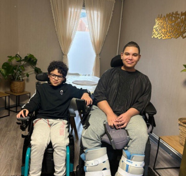 Un véhicule adapté pour Bilal et Mohamed amine