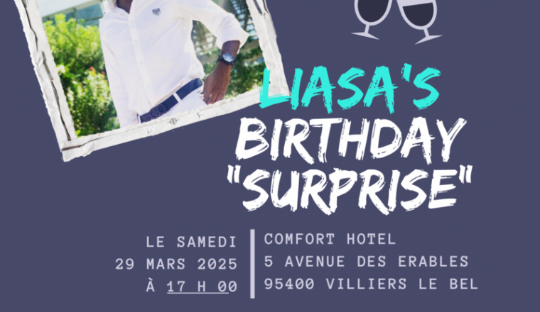 Anniversaire Surprise de Guy/Liasa
