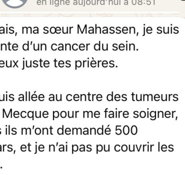 Un traitement pour notre sœur Jawa