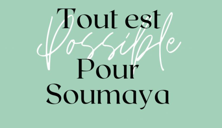 Un avenir pour Soumaya : un espoir à saisir