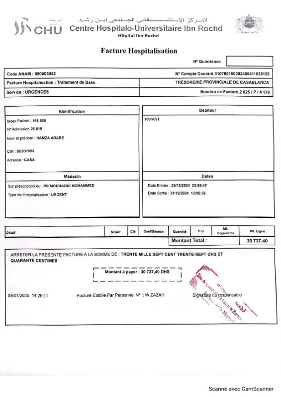 Image justificative de la cagnotte
