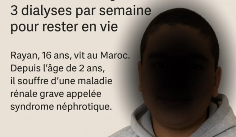 Urgence : Sauvons Rayan, 16 ans – 3 dialyses par s