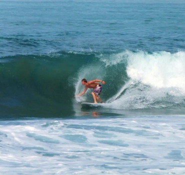Un longboard pour Johan