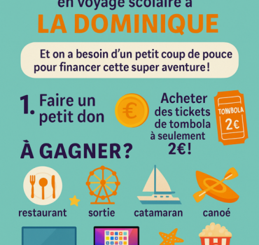 Voyage scolaire à la Dominique