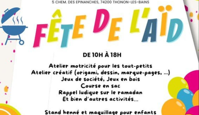 Dons pour la fête de l’aid